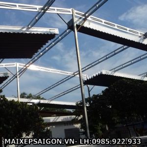 Mái che quán cf có nhiều ưu điểm với khả năng che nắng vượt trội