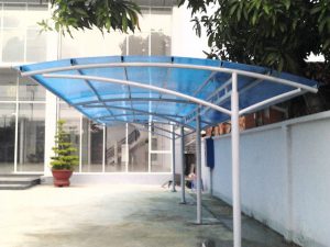 Top mẫu mái che nhà xe, mái xếp bạt kéo nhà để xe đẹp