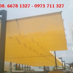 Mái che nắng mưa di động nhỏ gọn, dễ thu xếp