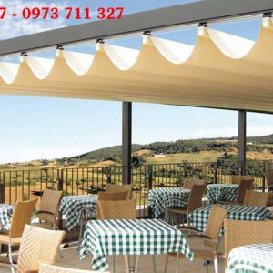 Mái xếp lượn sóng M0033