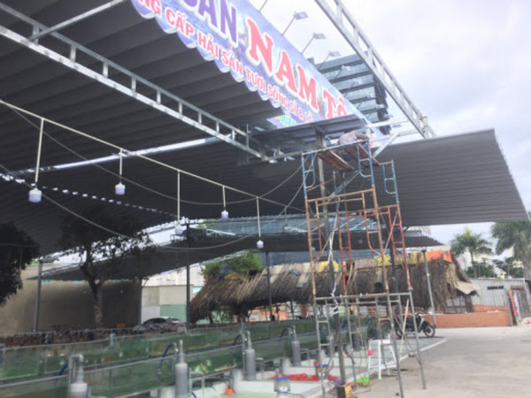 Mái che quận 4 TPHCM