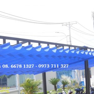 Mái xếp lượn sóng M0036