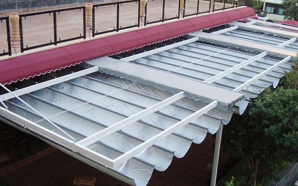 Mái xếp bạt kéo, tiện nghi cho mọi ngôi nhà