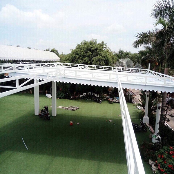 Mẫu máy xếp bạt kéo tại nhà ở - 1