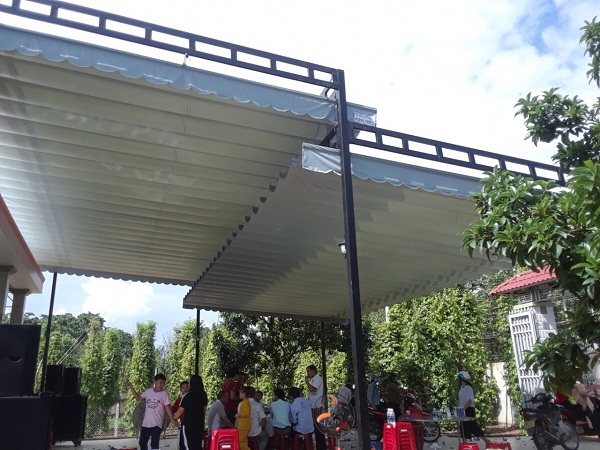 Mẫu máy xếp bạt kéo tại nhà ở - 4