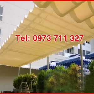 mái xếp luon sóng giải pháp linh hoạt cho mái xếp lượn sóng, mái xếp lượn sóng quán nhậu, mái xếp lượn sóng cafe, mái xếp lượn sóng gian hàng ngoài trời, mái xếp lượn sóng sân chơi, mái xếp lượn sóng sân tập, mái xếp nhà để xe... giúp bạn tiết kiệm không gian