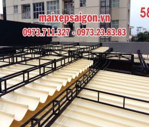 Mái xếp lượn sóng hiện đại MA09