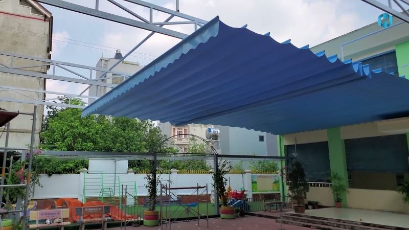 Lưu ý khi lắp đặt mái xếp tại Bình Phước