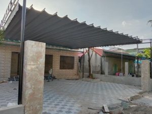 Thiết kế thi công mái xếp Bình Phước giá rẻ, mới nhất 2022