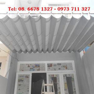 Mái che di động được nhiều gia đình sử dụng