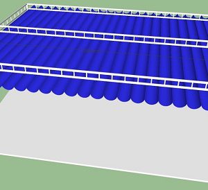 Mái Xếp Di Động Giá Rẻ M0018