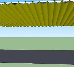 Mái Xếp Lượn Sóng Đẹp Nhất Mẫu MA19