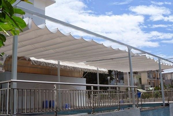 Mẫu mái xếp lượn sóng 3