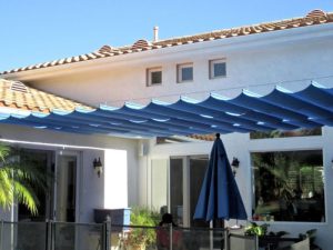 Mẫu mái xếp lượn sóng 4