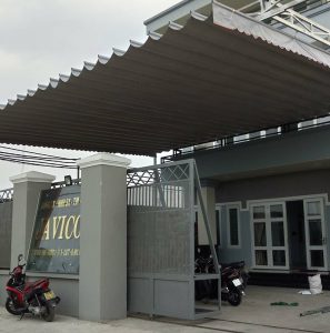 Mẫu mái xếp lượn sóng Thủ Đức số 1