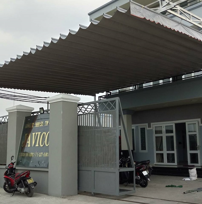 Mẫu mái xếp lượn sóng Thủ Đức số 1 Mẫu mái xếp lượn sóng Thủ Đức số 1