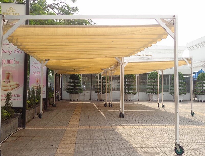 Bạt xếp quận 6 màu vàng Bạt xếp quận 6 màu vàng