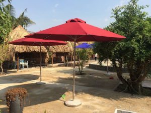 Mẫu dù che mưa cỡ lớn dạng đứng tâm