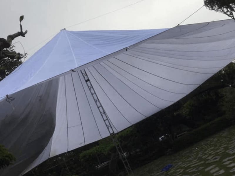 Ô sự kiện đường kính 20m