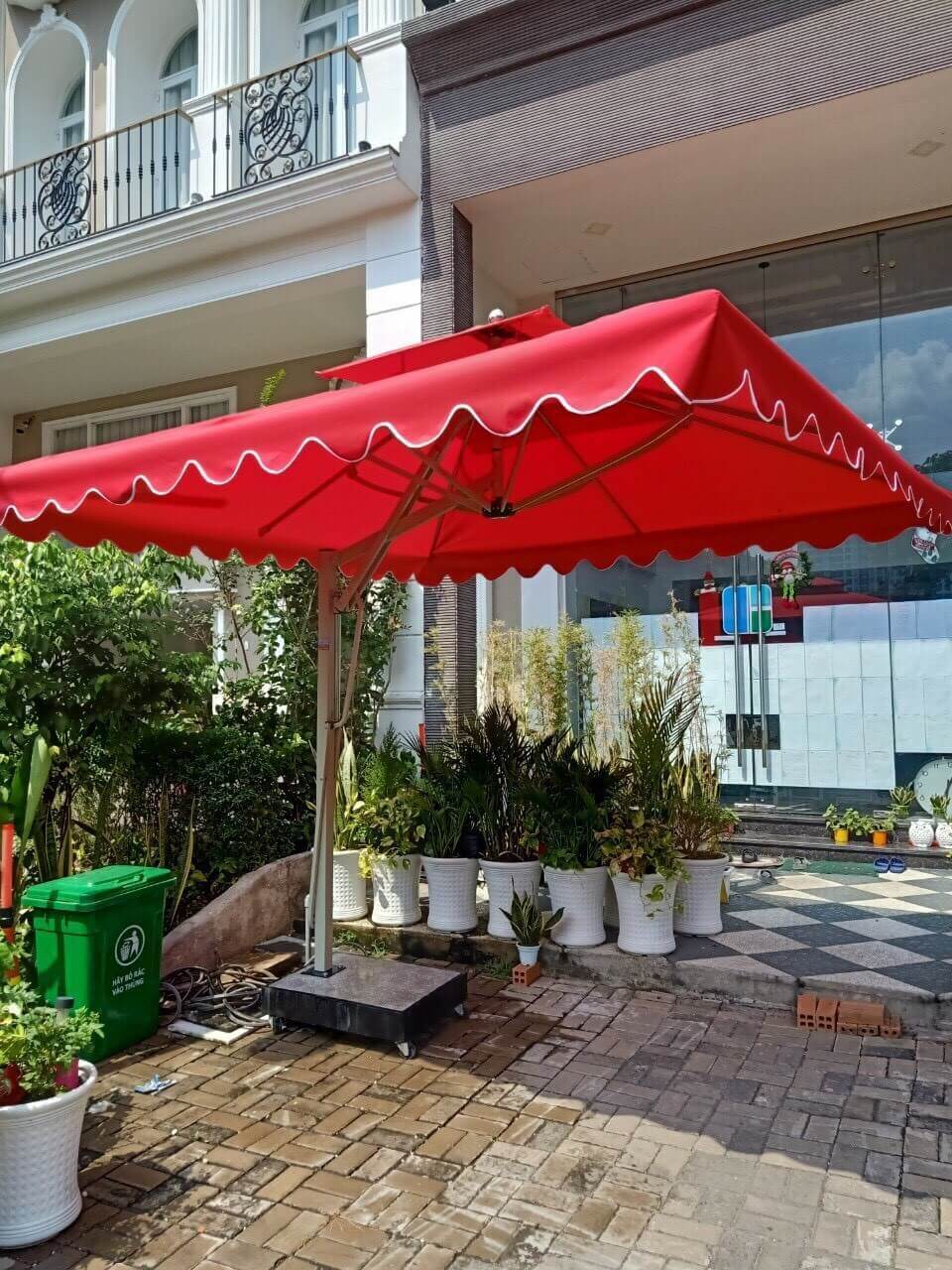 Dù lệch tâm vuông