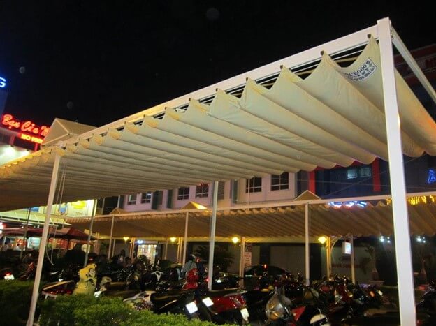 Mái xếp lượn sóng