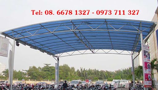 Có tổng cộng 7 bước lắp đặt mái tôn nhà xe