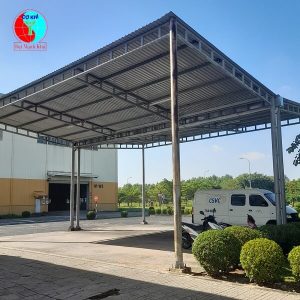 Chi phí lắp đặt, thi công mái tôn nhà xe quận 7