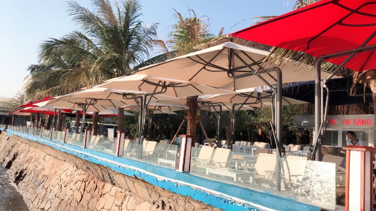 Lưu ý khi chọn khung dù lệch tâm thích hợp Lưu ý khi chọn khung dù lệch tâm thích hợp