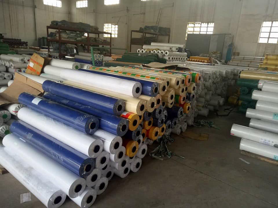 Các loại vải bạt làm mái xếp Các loại vải bạt làm mái xếp