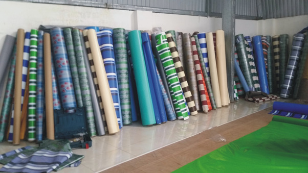 Tiến hành lắp đặt bạt che nắng cuốn tự động