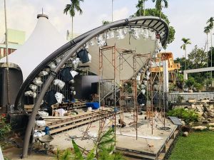 Mái che sân khấu ngoài trời, sự kiện ngoài trời giá rẻ, chất lượng