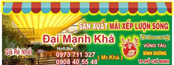 Tại sao nên lắp đặt mái che quán cafe tại mái xếp Sài Gòn