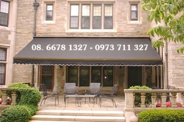 Một số mẫu mái hiên quán cafe đẹp phong cách