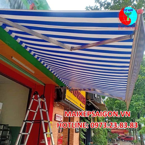 Mái hiên quay tay là loại mái hiên gì?