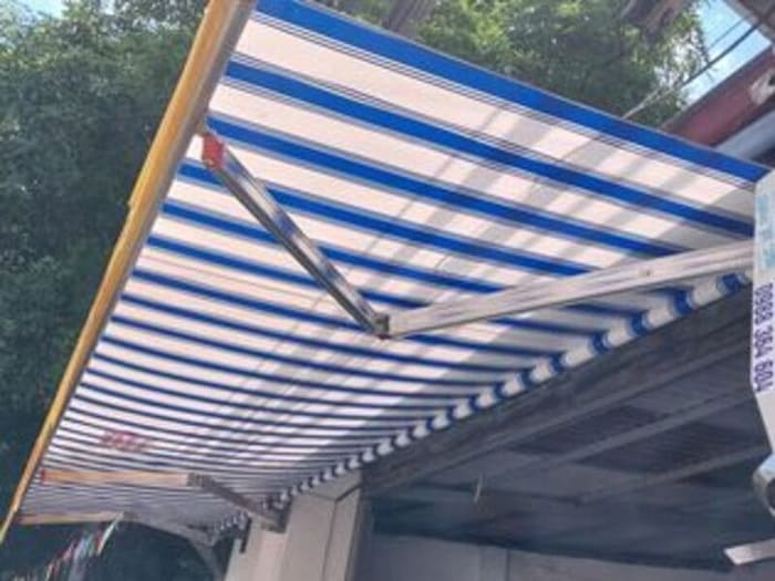 Bạt che bị nhăn là dấu hiệu mái che kém chất lượng