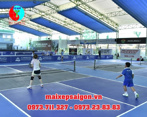 Ưu điểm của mái che cho sân Pickleball