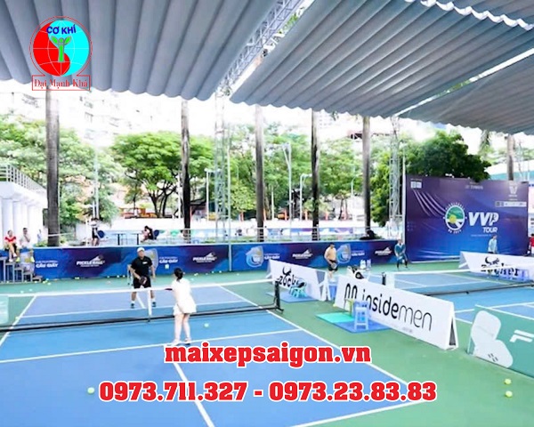 Bảng giá mái che sân Pickleball mới nhất 2024