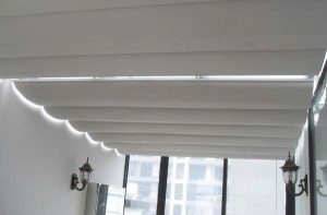 Thi Công (Bạt Kéo) Mái Xếp Giếng Trời Quận 7 Uy Tín