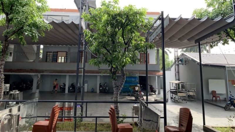 Lựa chọn mái che phù hợp với diện tích quán nhậu quận 8