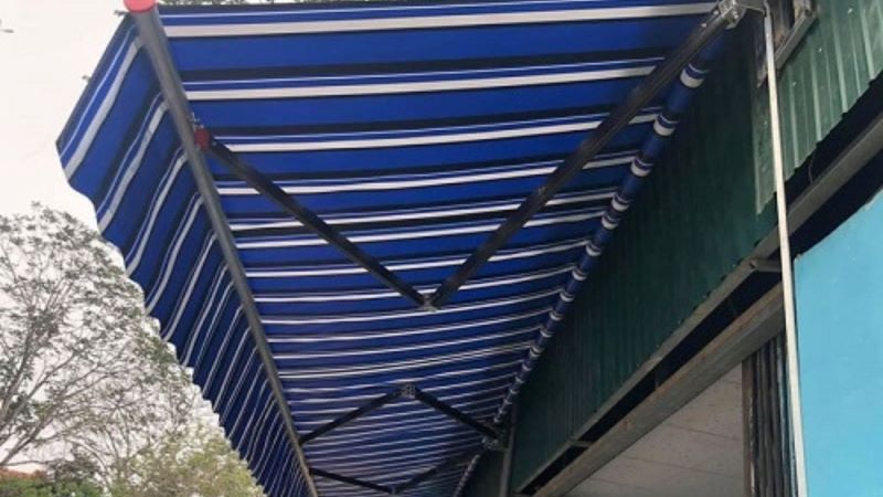 Mái xếp di động linh hoạt điều chỉnh