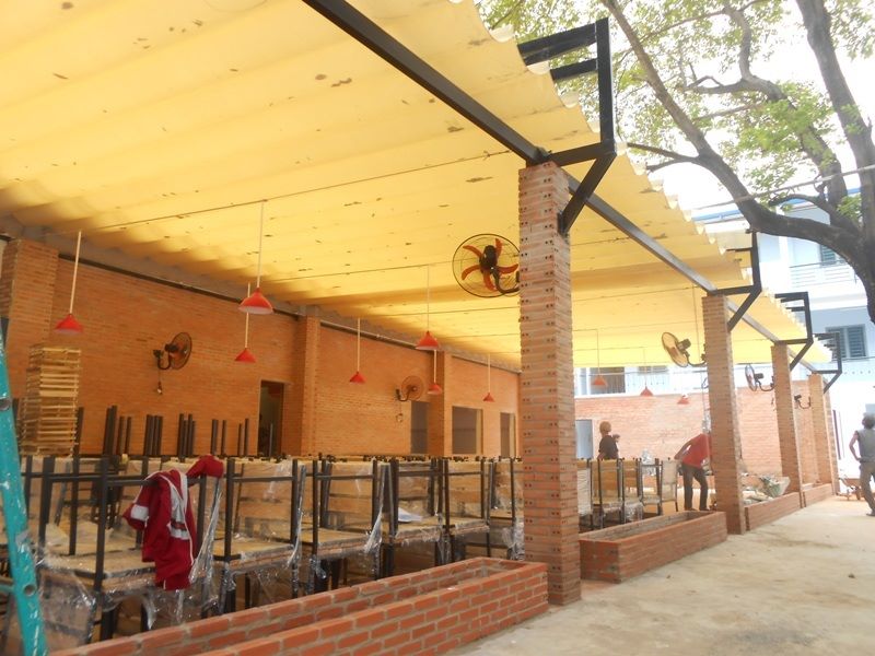 Những loại mái xếp quán nhậu quận 12 phổ biến