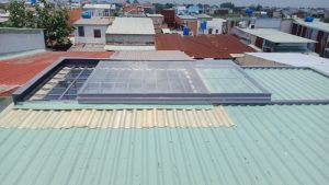 Mái trượt giếng trời quận 1 kéo tay thủ công