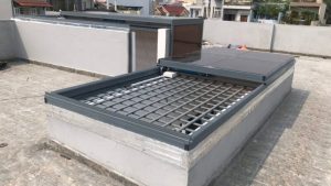 Lợi ích khi lắp đặt mái xếp giếng trời