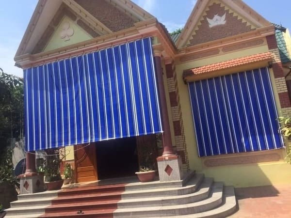 Bạt che phường Vĩnh Tuy được sử dụng ở nhiều công trình ngoài trời