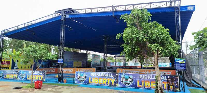 Cam kết vật liệu cao cấp: Khung bạt chắc chắn, chịu được mưa bão