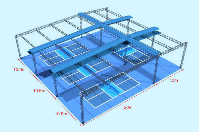 Quy trình khảo sát và thi công mái che di động chuyên nghiệp