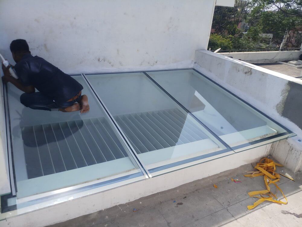 Nguyên lý vận hành mái trượt giếng trời tự động