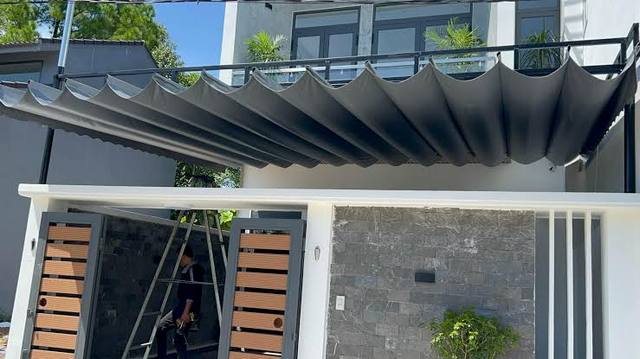 Cách tính độ dốc mái hiên theo công thức phần trăm