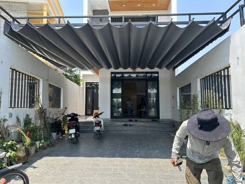 Chi phí thay mới bạt mái che
