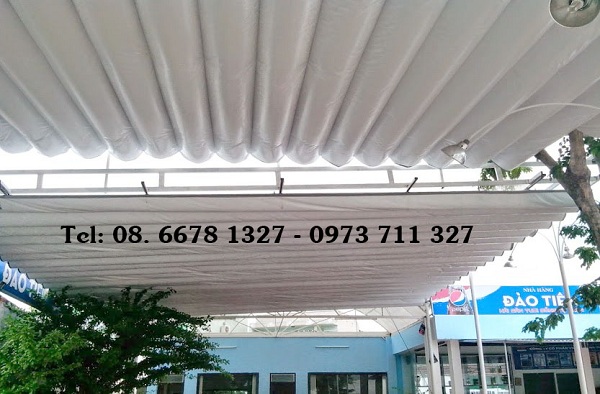 Sửa mái hiên bị kẹt không cuốn lên hoặc không cuốn xuống
